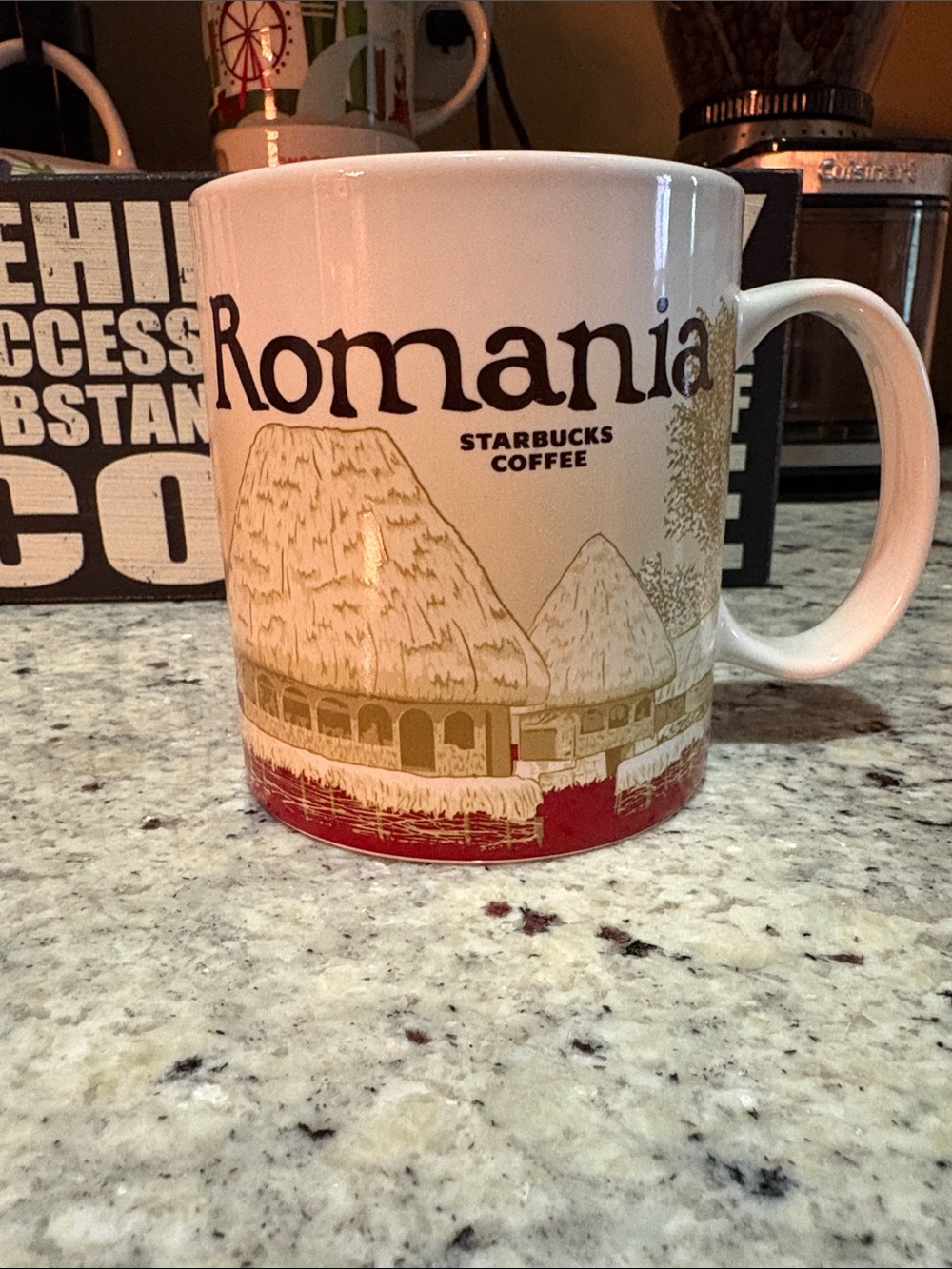 Starbucks Global Icon 2017 Romania Coffee Mug